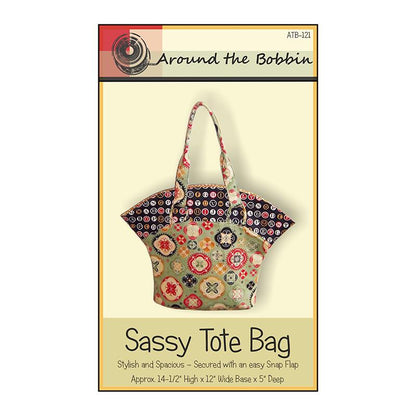 Around The Bobbin Sassy Tote Bag Pattern ATB-121