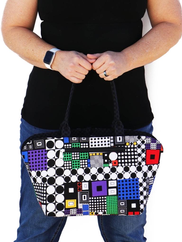 ByAnnie Night and Day Purse and Reversible Mini Tote Pattern PBA298 (14 Colors of 18"x54" Mesh Packs Sold Separately)