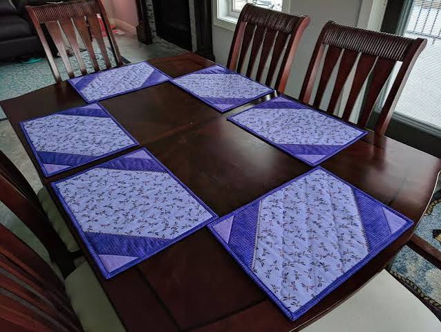 Miss Winnie Designs Let's Do Lunch Placemats Pattern
