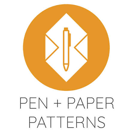 Pen + Paper Patterns Firefly Quilt Pattern (Optional Fineline Glue Tip Applicators)