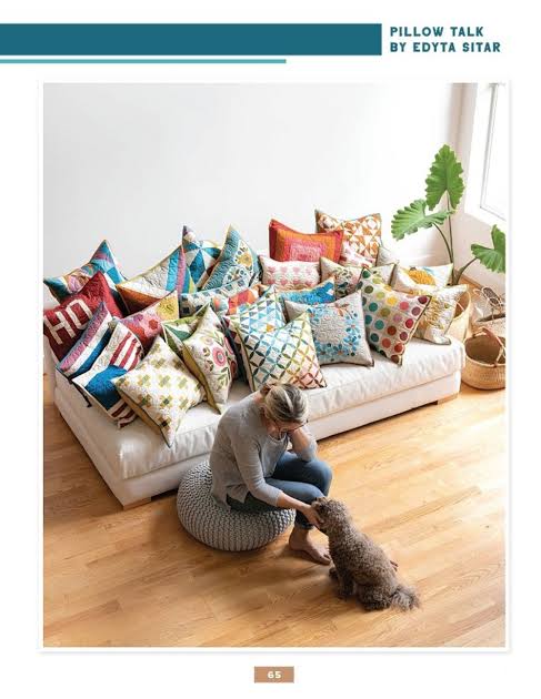 Laundry Basket Edyta Sitar Pillow Talk Pillow Pattern Book - 25 Lovely Pillows For Your Home Sweet Home (Softcover)