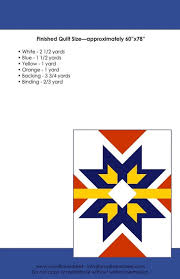 On Williams Street Starlight Quilt Pattern