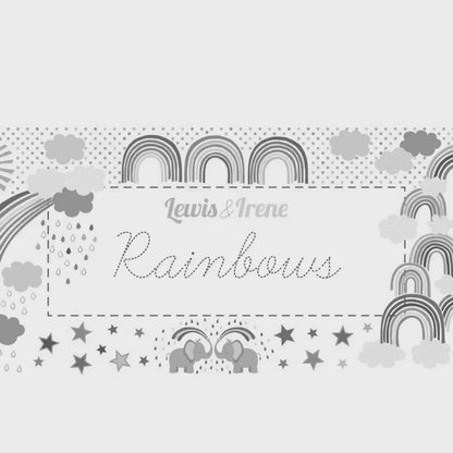 Lewis & Irene Rainbows Fabric Collection Bumbleberries on Rainbow Yellows Authentic Premium 100% Cotton Quilt Shop Quality Fabrics