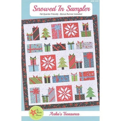 Snowed In Sampler Quilt Pattern by Anka's Treasures